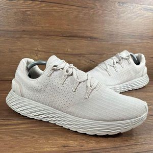 Nobull Ripstop Running Shoes Men’s Size 9.5 ‘Ivory’. Nice preowned condition.